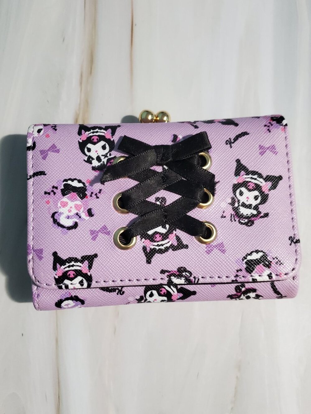 Sanrio Kuromi Mini Cardholder Wallet